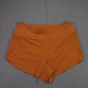 Athleta Shorts Womens Small Orange Run With It 3.5 Lined Athletic Running‎ Gym
